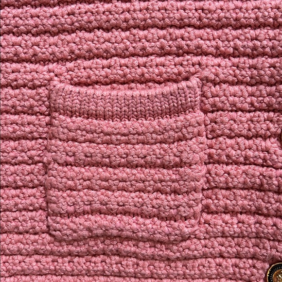 Storia Pink Textured Cardigan size small NWT - Picture 7 of 8